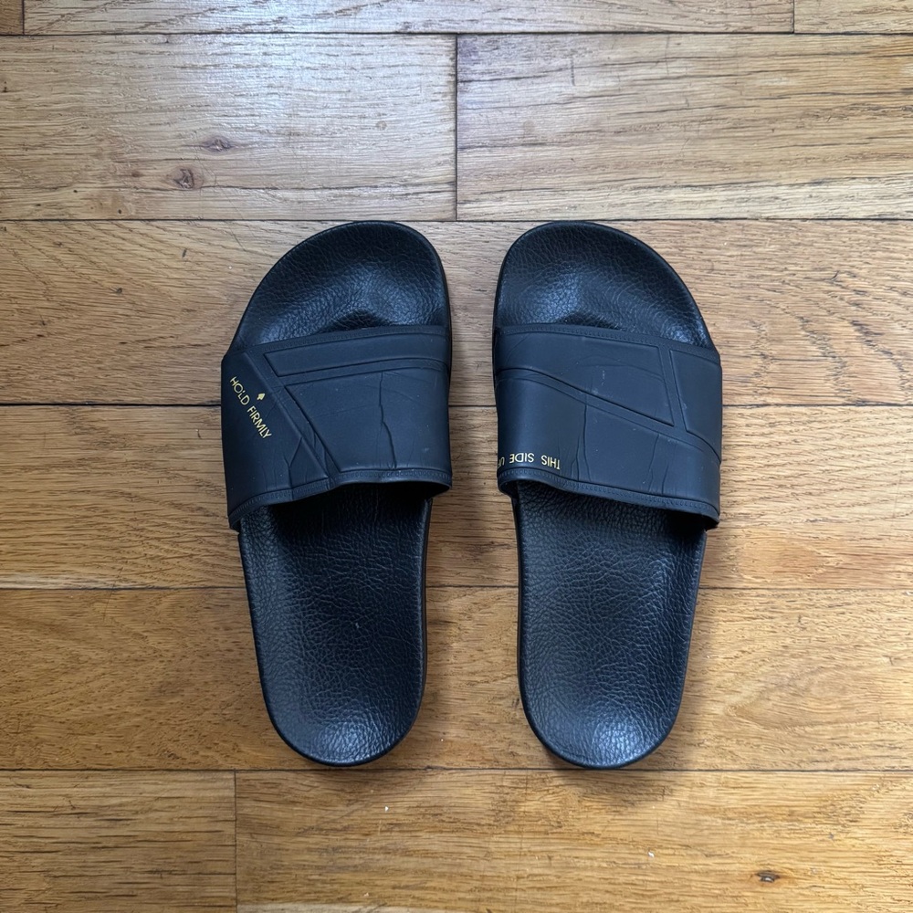 black Raf Simons slides (size: 4) - Picture 2 of 8